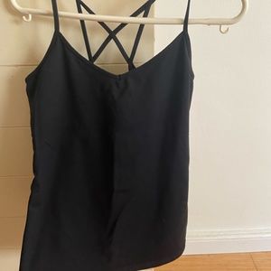 Alo Yoga Criss Cross Tank Black